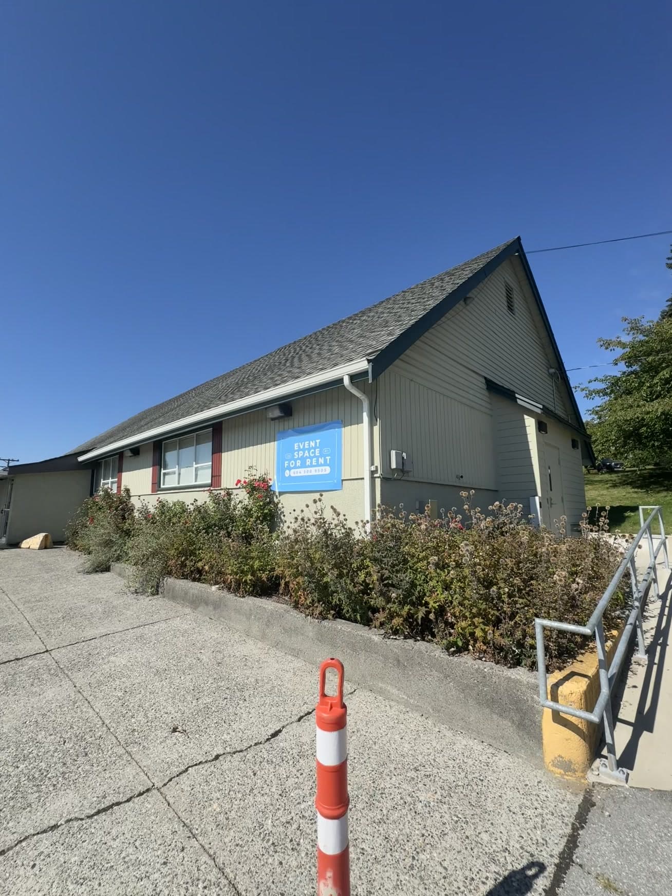 Accessible ramp entrance