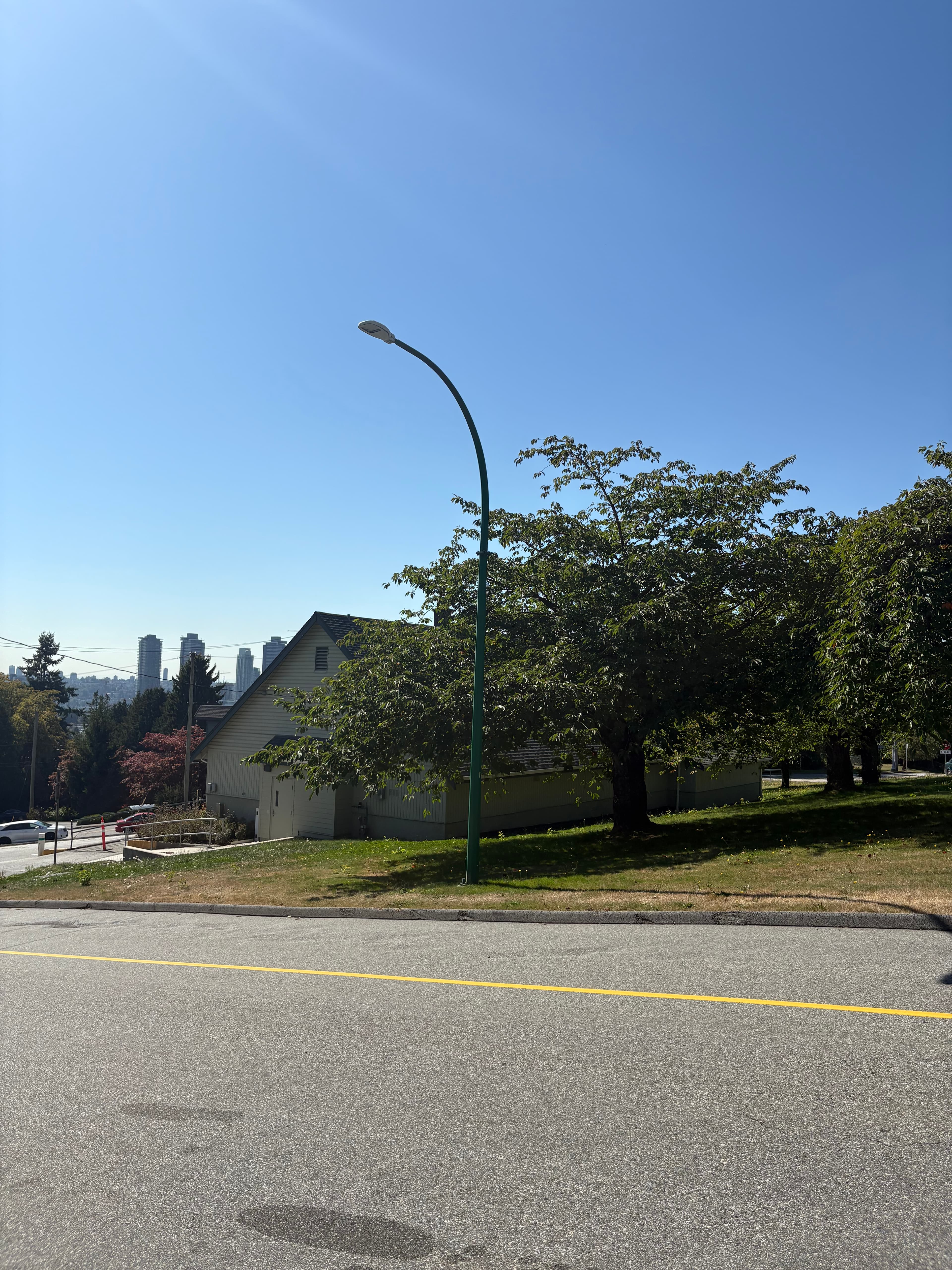 Capitol Hill Hall exterior view with skyline