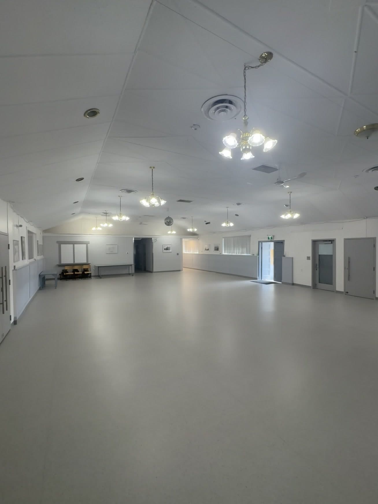 Main hall panoramic view
